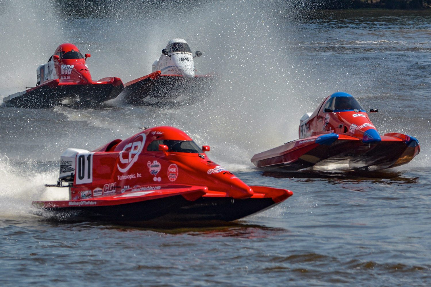 NGK F1 Powerboat Championship Orange
