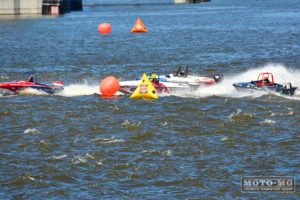 Tri Hull Boat - NGK Formula One Powerboat Championship 2019 Bay City Michigan