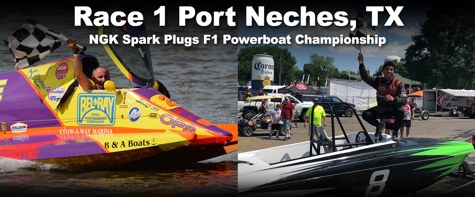 NGK F1 Powerboat Championship Port Neches 2018 Page Banner