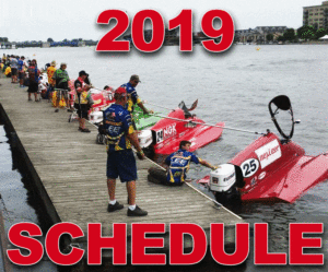 Formula One NGK Powerboat Championship 2019 Schedule
