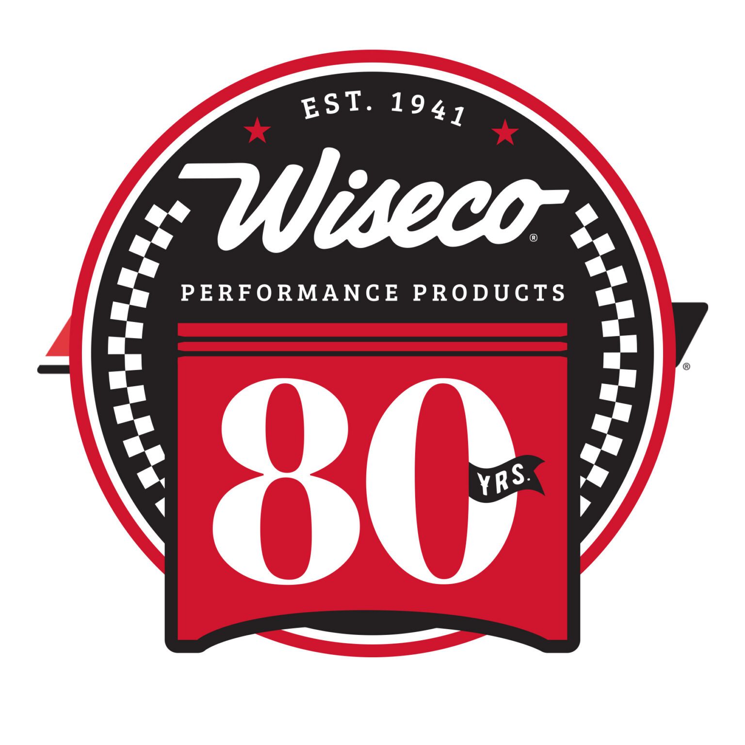 Wiseco-80th-round-logo
