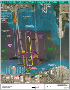 Race Course Map - Regatta 2026