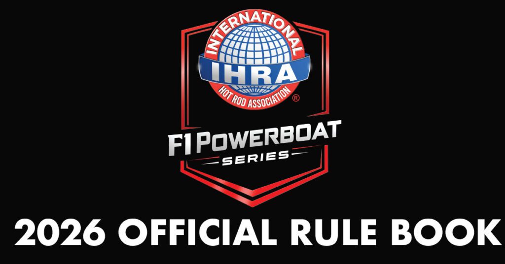 IHRA F1 POWERBOAT SERIES