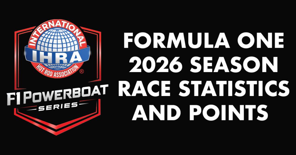IHRA F1 POWERBOAT SERIES