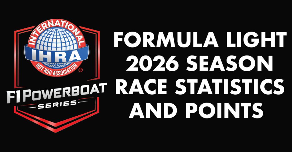 IHRA F1 POWERBOAT SERIES